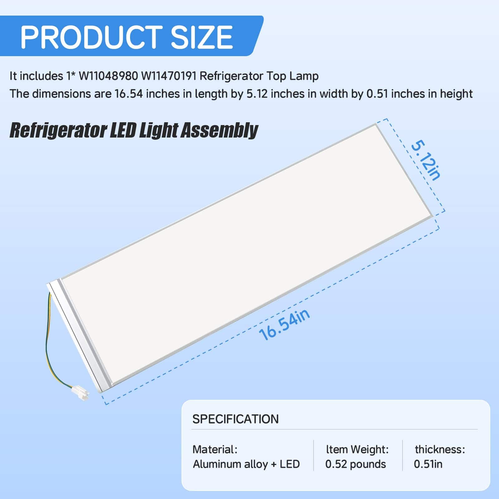 Módulo de Luz LED para Refrigerador 2025 Actualizado - Imagen 3
