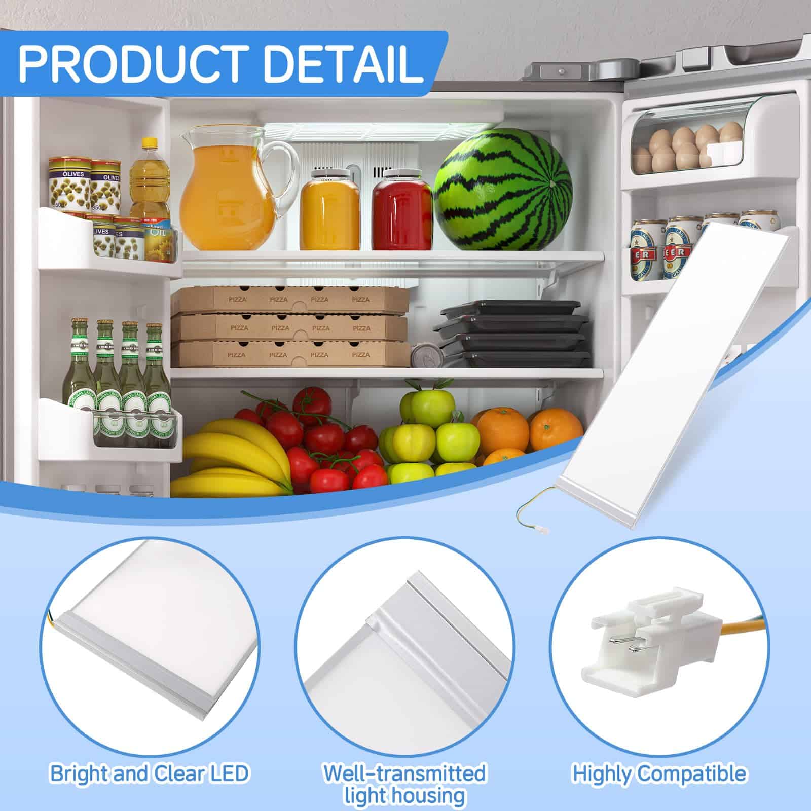 Módulo de Luz LED para Refrigerador 2025 Actualizado - Imagen 6