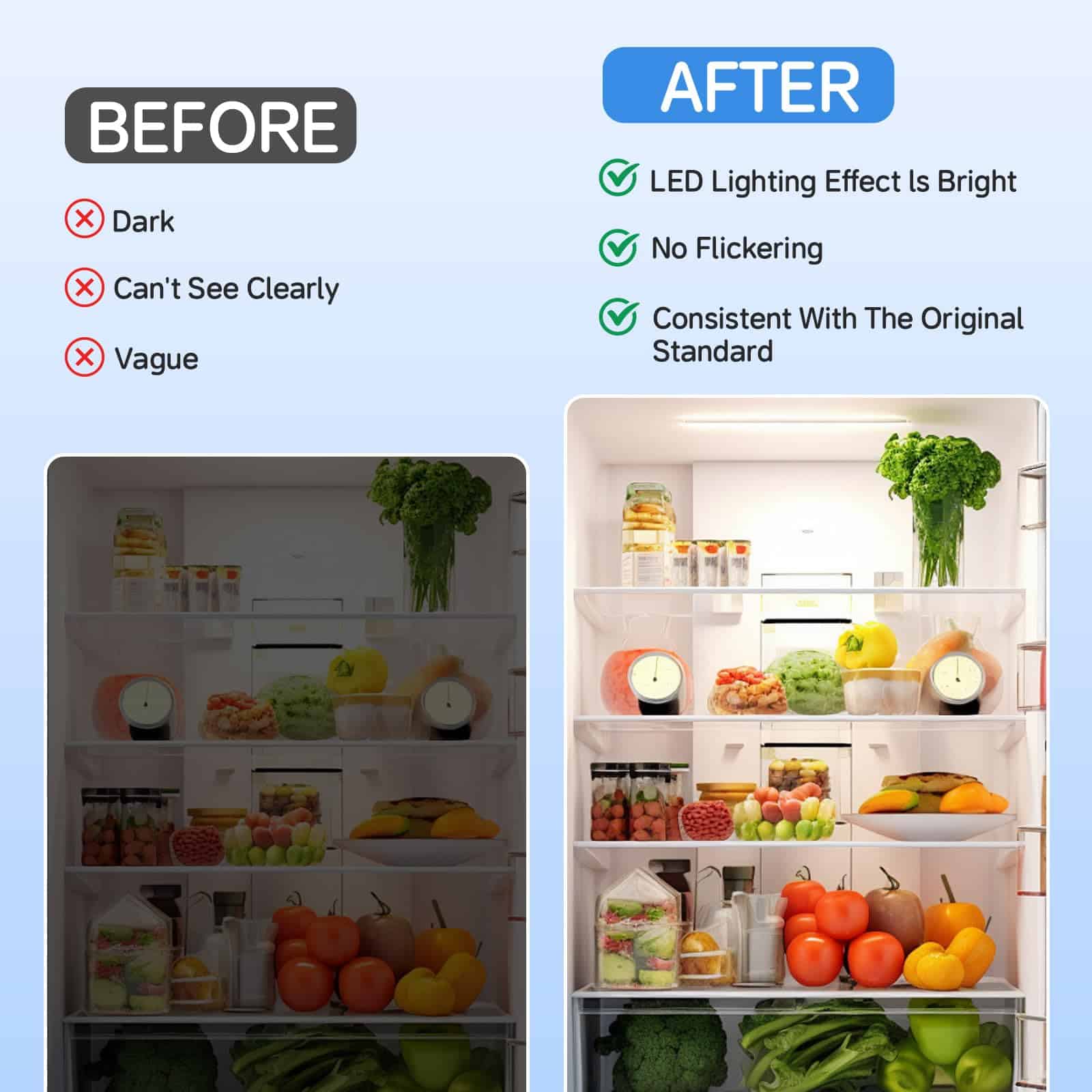 Módulo de Luz LED para Refrigerador 2025 Actualizado - Imagen 8