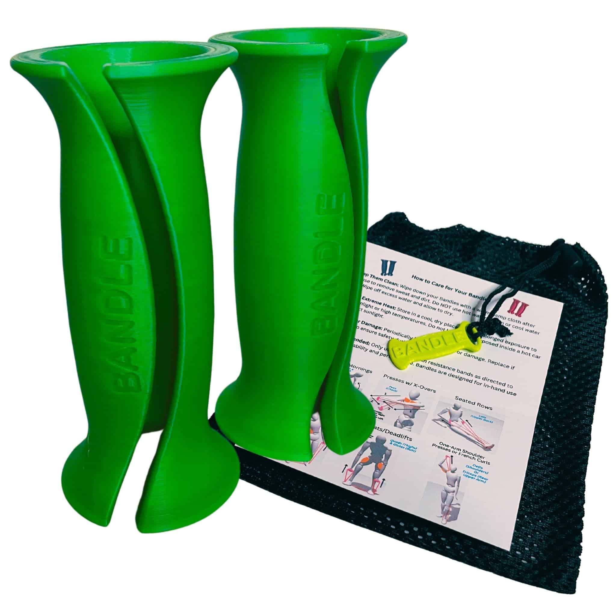 Manijas de Banda de Resistencia Ergonómica Bandles® |