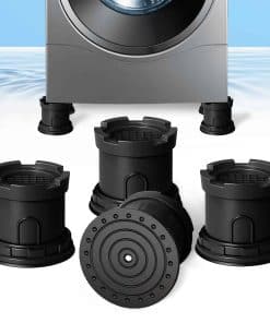 4Pcs Almohadillas Antivibración para Lavadora, Altura