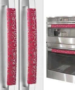 Cubiertas de manija de la puerta del refrigerador, juego de