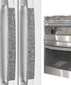 Cubiertas de Manija para Refrigerador, -Gris