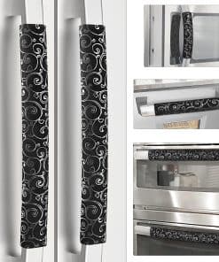 Cubiertas para manijas de puertas de -Negro