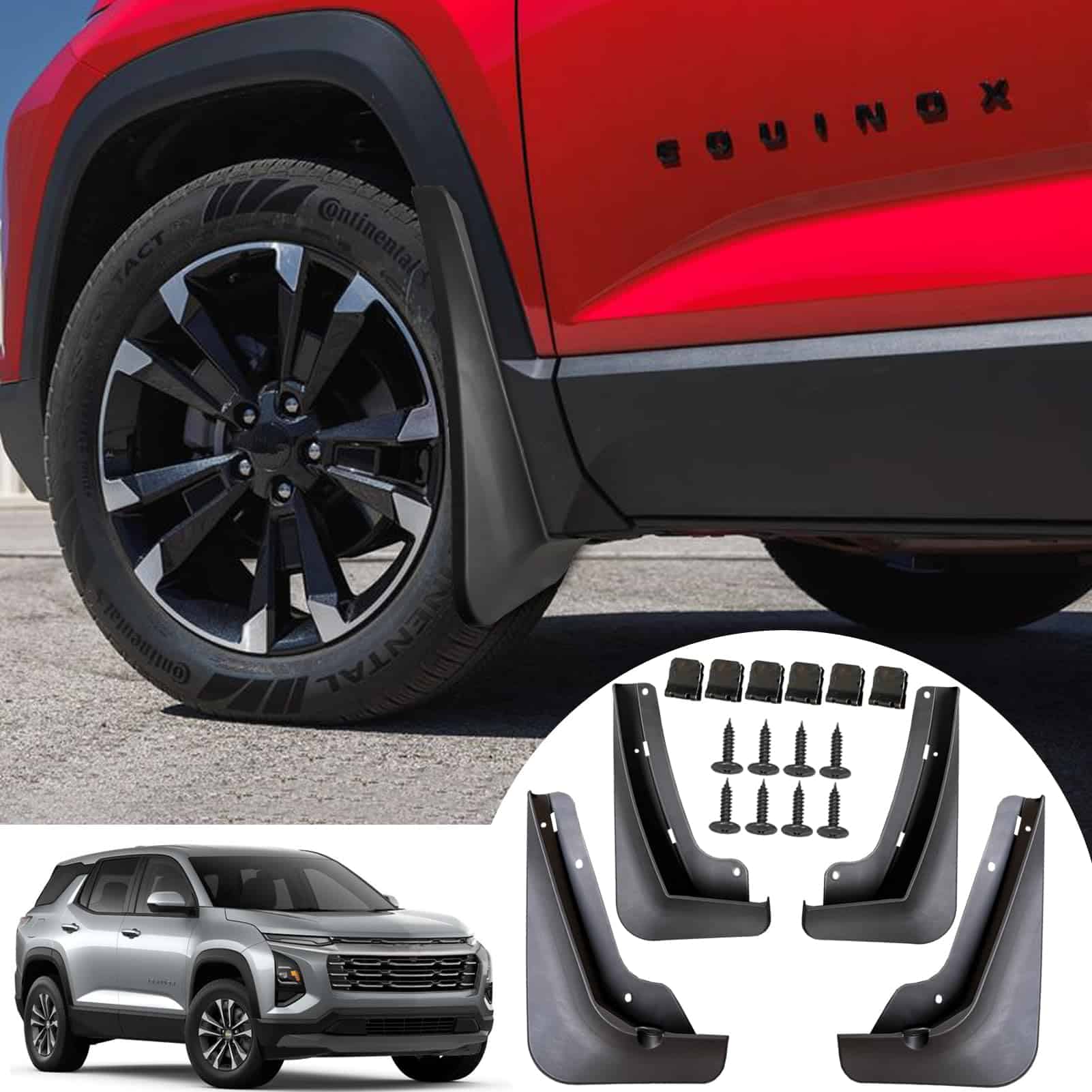 Guardabarros KEAIDAP para Chevrolet Equinox 2025 -