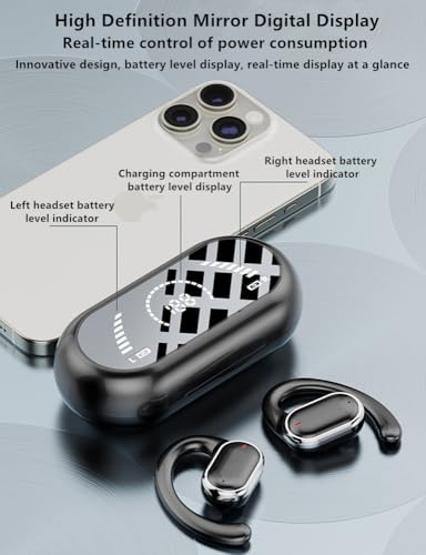 Audífonos de oído abierto ZIHANMOHAN, Audífonos para - Imagen 5