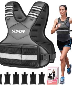 Chaleco con Peso Ajustable para Mujeres, 6-12 Lbs Chaleco