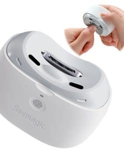 Cortauñas Eléctrico con Luz LED - Cortauñas Recargable de 2