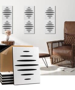 Paquete de 6 Paneles Acústicos Autoadhesivos Art3d para