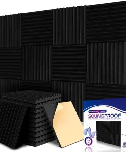 Paneles acústicos autoadhesivos Earthly Echoes 1" x 12" x