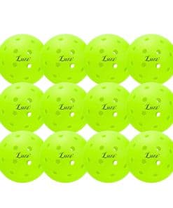 Pelotas de Pickleballs LUZZ con 40 Agujeros Tecnología de