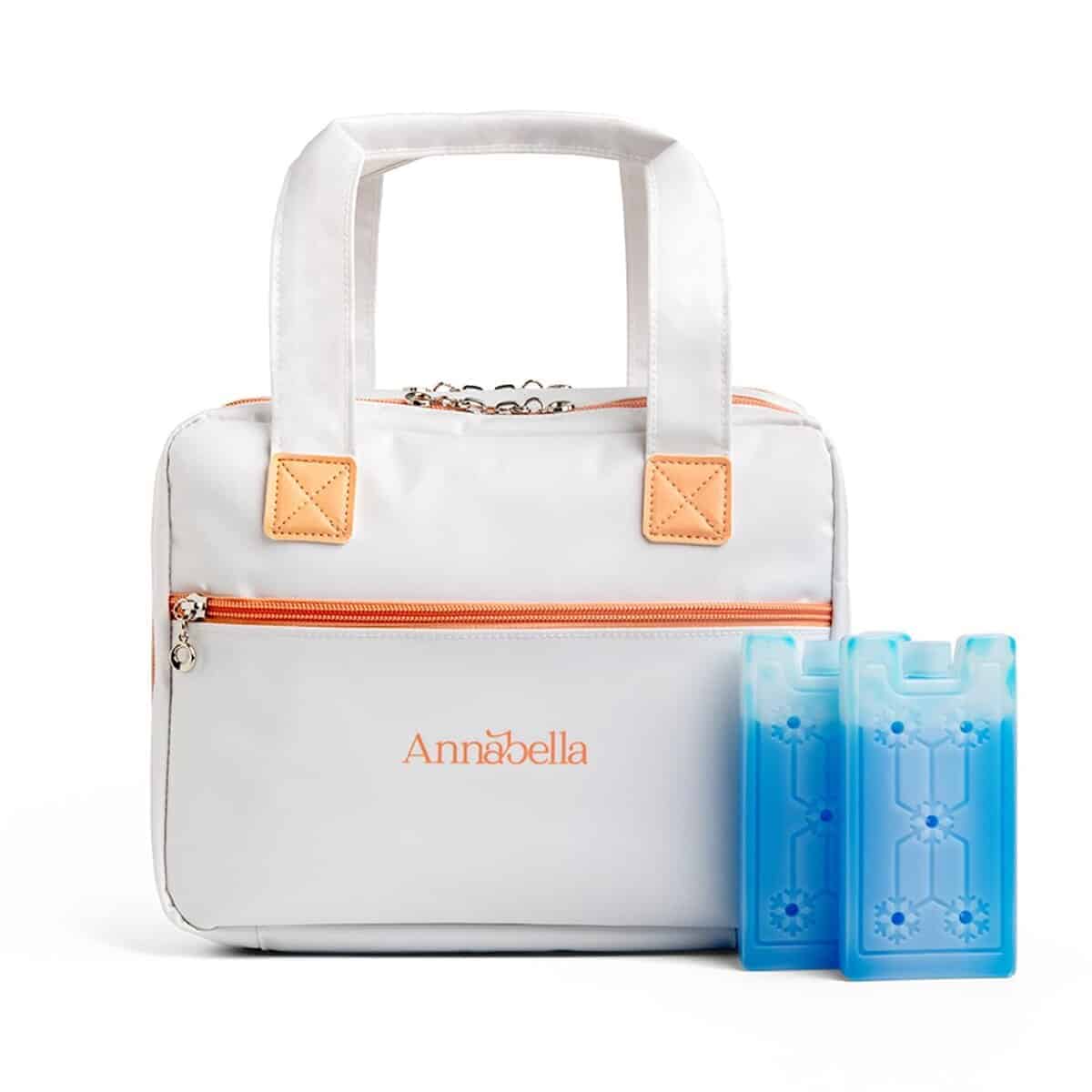 Bolso Doble para Extractor de Leche Annabella con Bolsas de