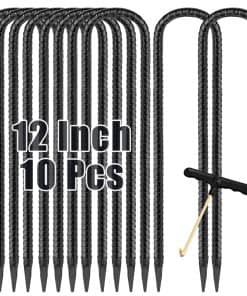Estacas de Anclaje para Trampolín 10-Pack Accesorios para