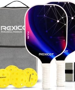 Paletas de Pickleball de Fibra de Vidrio Ligero con Núcleo