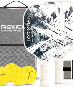 Raquetas de Pickleball - Ligero Raqueta de Fibra de Vidrio