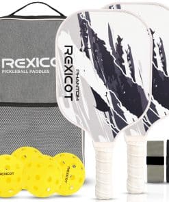 Raquetas de Pickleball – Raqueta Ligera de Fibra de Vidrio