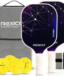 Raquetas de Pickleball � Racket de Fibra de Vidrio Ligero