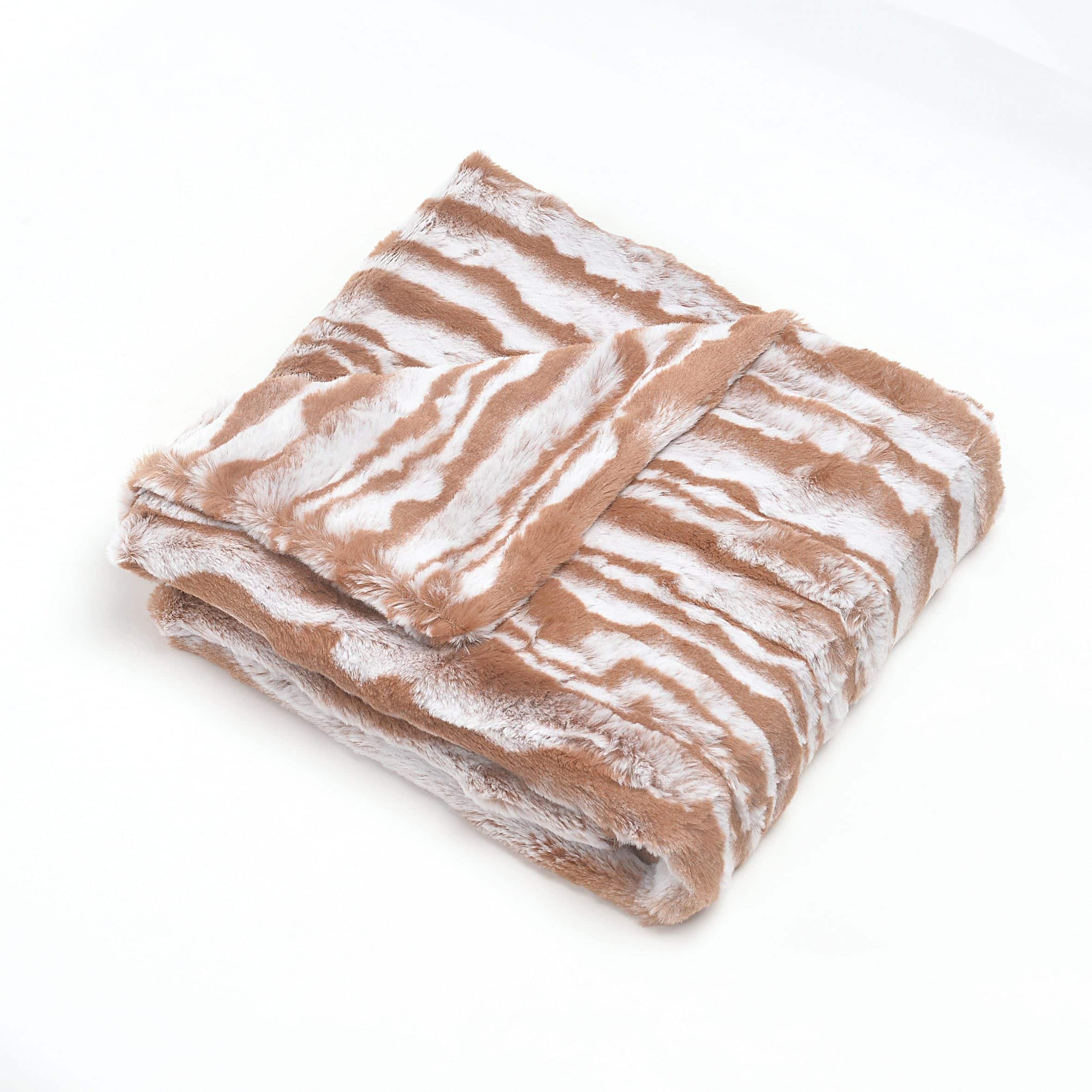 Manta de bebé Cuddle Cookie Wavey de piel sintética, 27 x