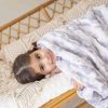 Manta de bebé de piel sintética marmolada Cuddle Cookie, 27