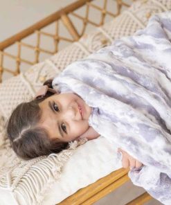 Manta de bebé de piel sintética marmolada Cuddle Cookie, 27
