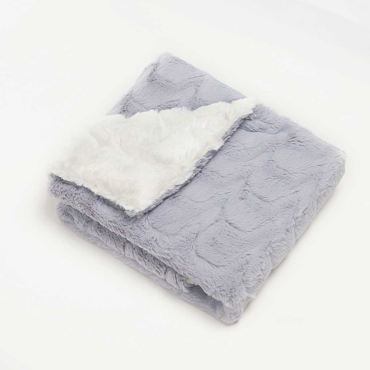 Manta de Peluche Zigzag Cuddle Cookie Baby, 27 x 33