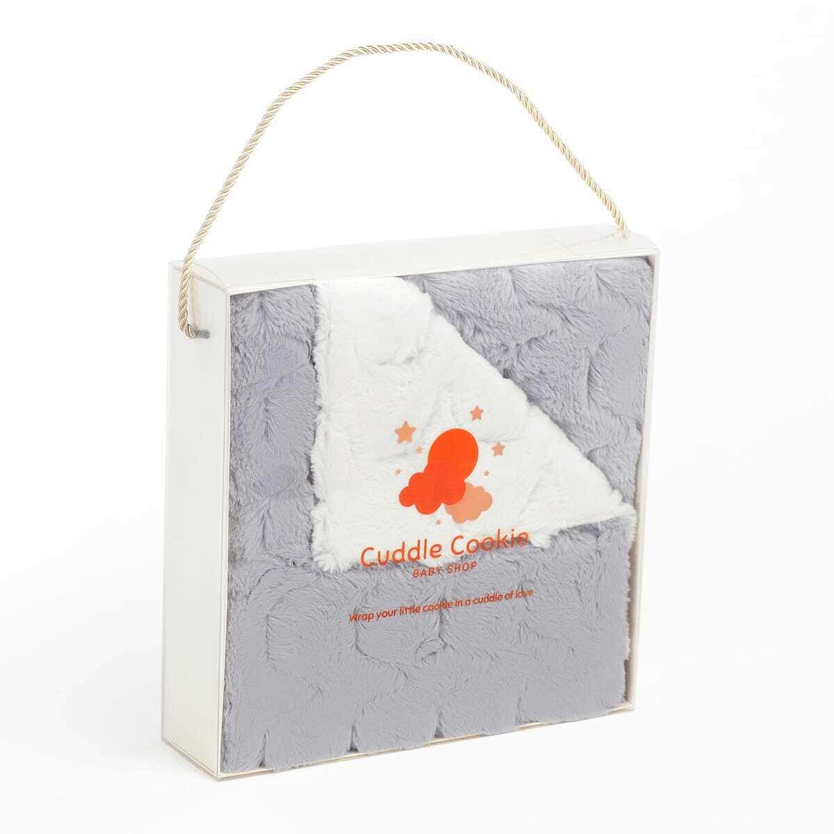 Manta de Peluche Zigzag Cuddle Cookie Baby, 27 x 33 - Imagen 3