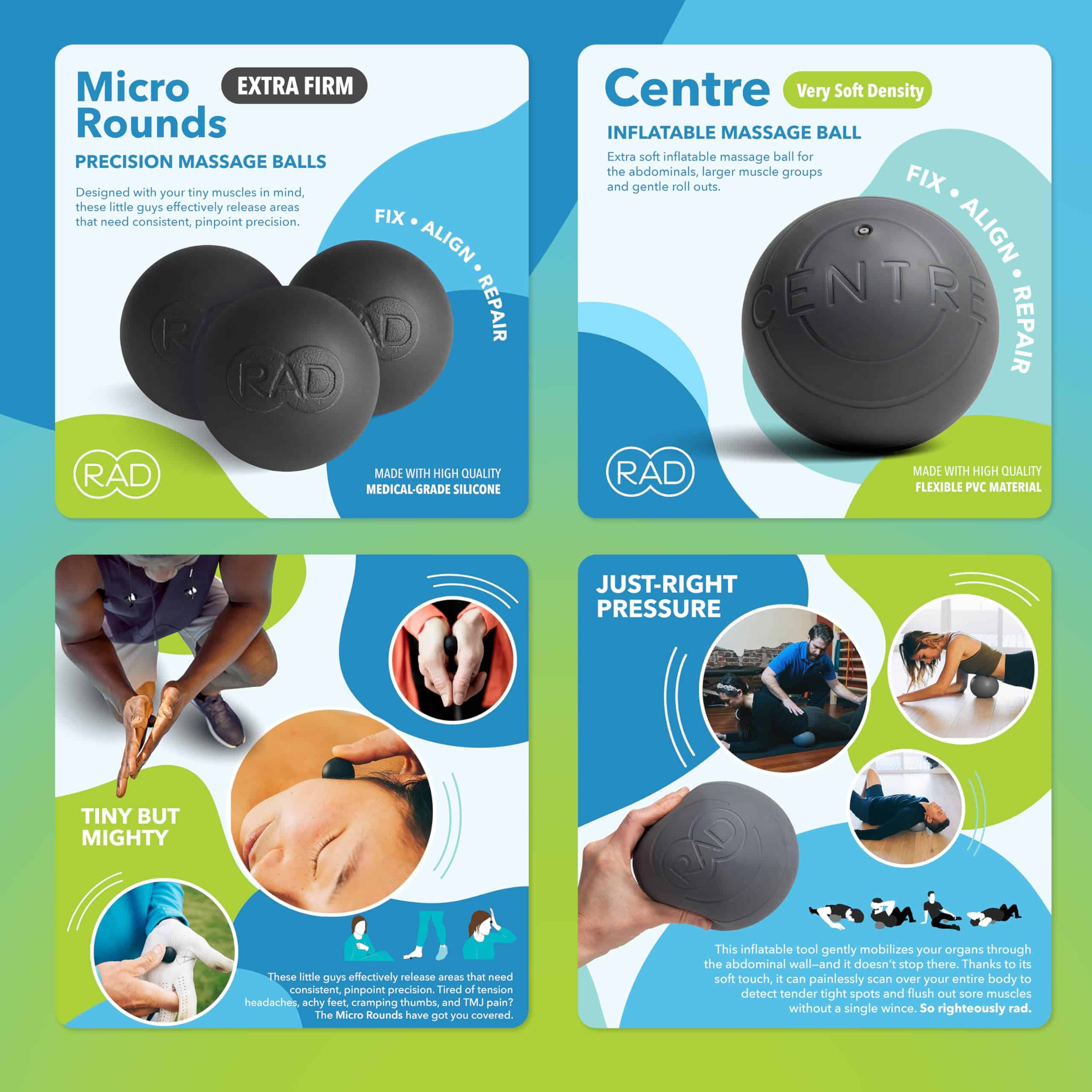 Conjunto de Yoga RAD para Liberación Miofascial, - Imagen 7