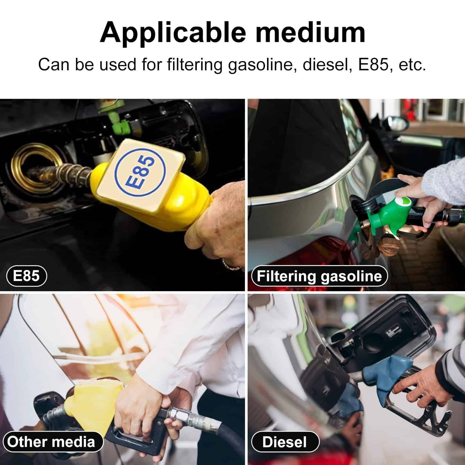 Filtro de Combustible en Línea VehiMata de 10 Micrones - Imagen 7