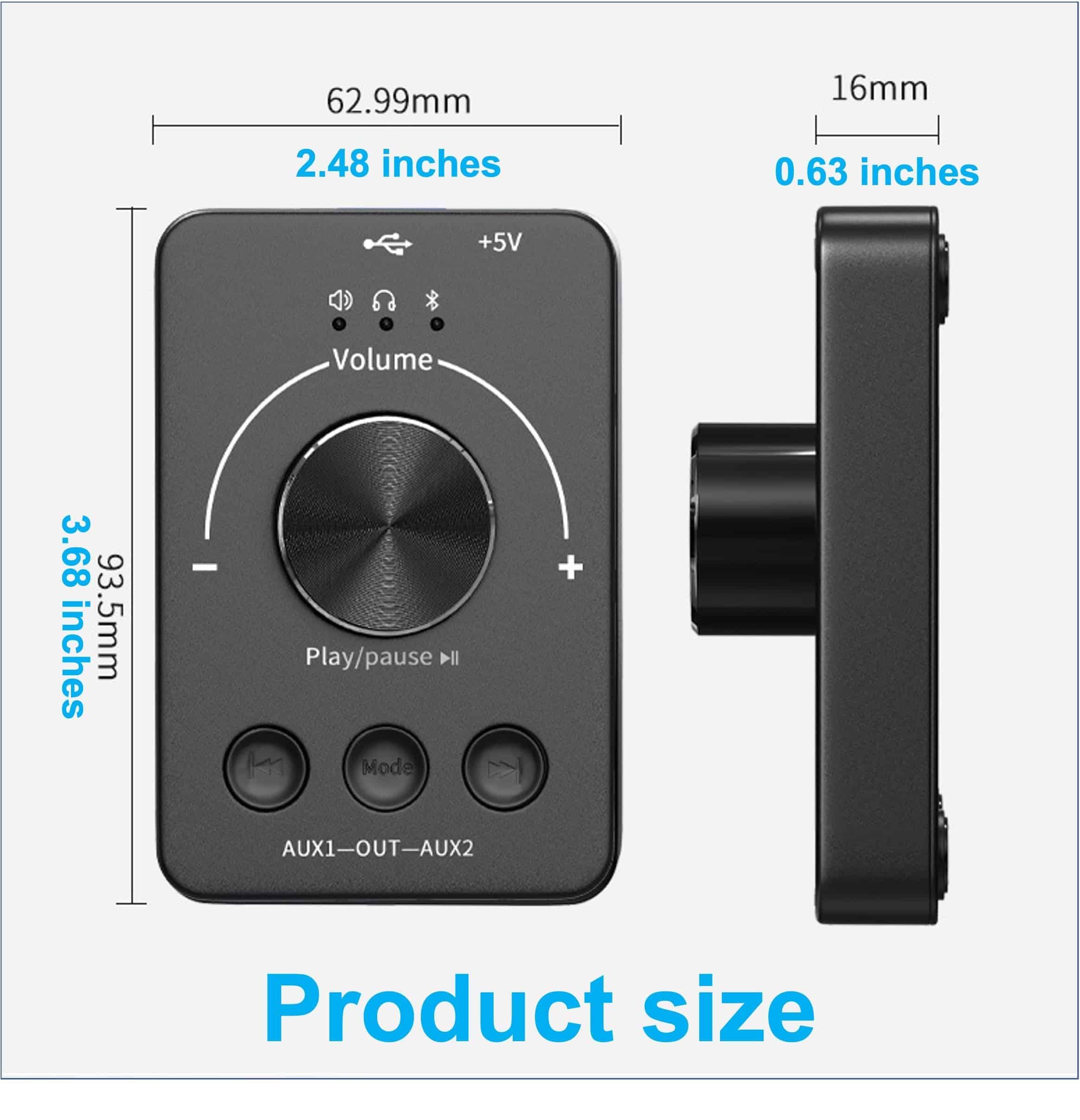 Controlador de Volumen para Computadora con Bluetooth, - Imagen 7