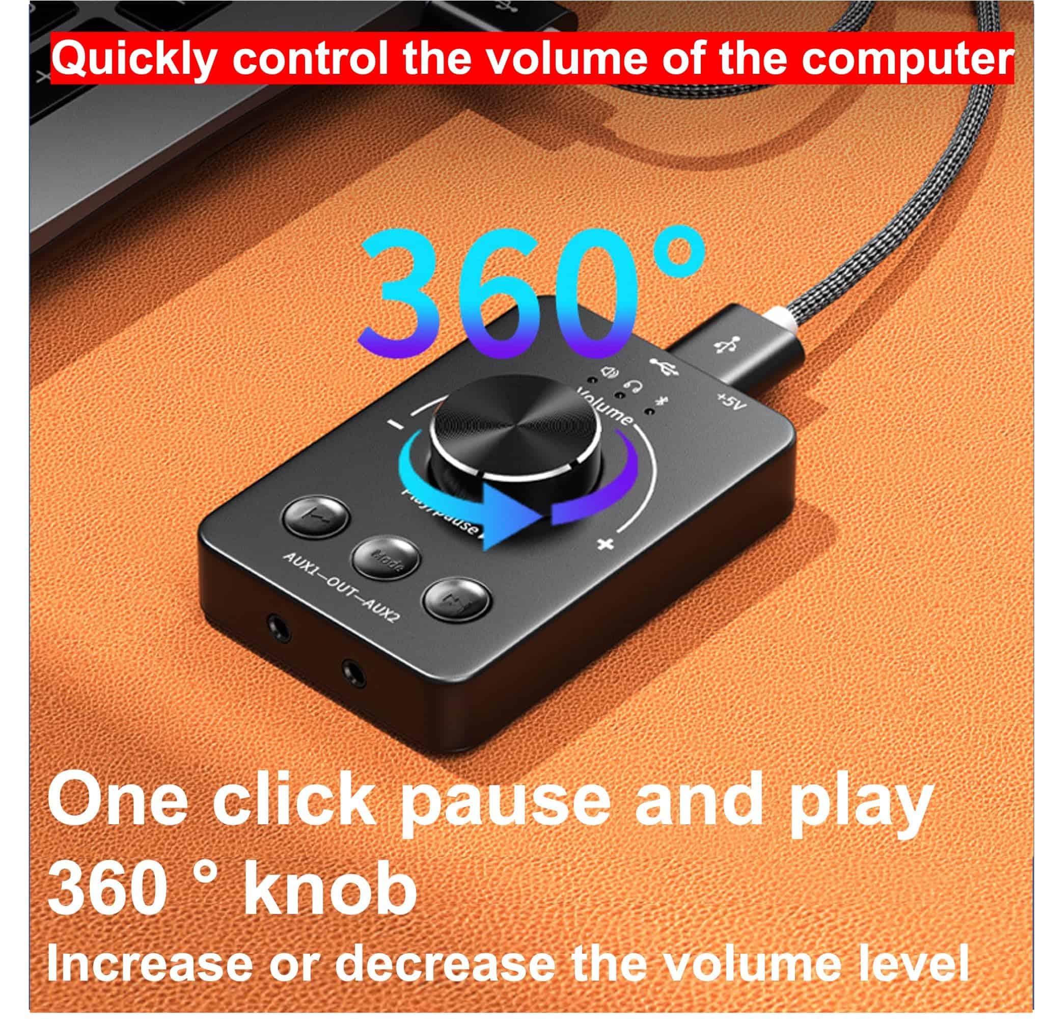 Controlador de Volumen para Computadora con Bluetooth, - Imagen 6