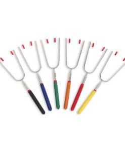 Tenedores de Asar Extensibles HIC Kitchen con Dientes