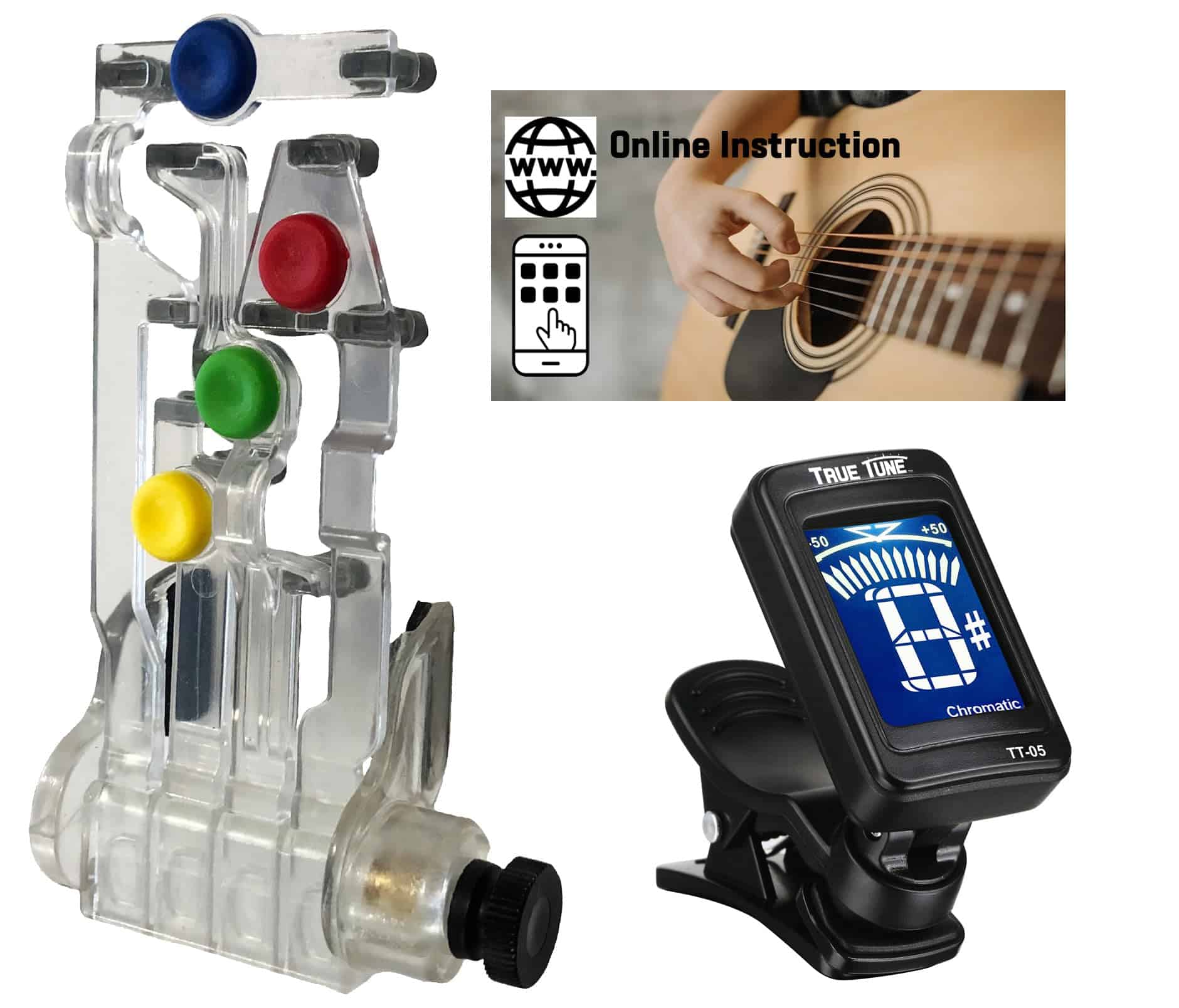 ChordBuddy Dispositivo de Aprendizaje de Guitarra Ayuda de