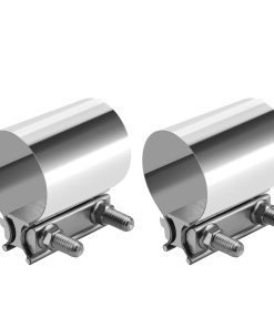 Abrazadera de Escape VehiMata 2.0 Pulgadas, 4PCS Abrazadera