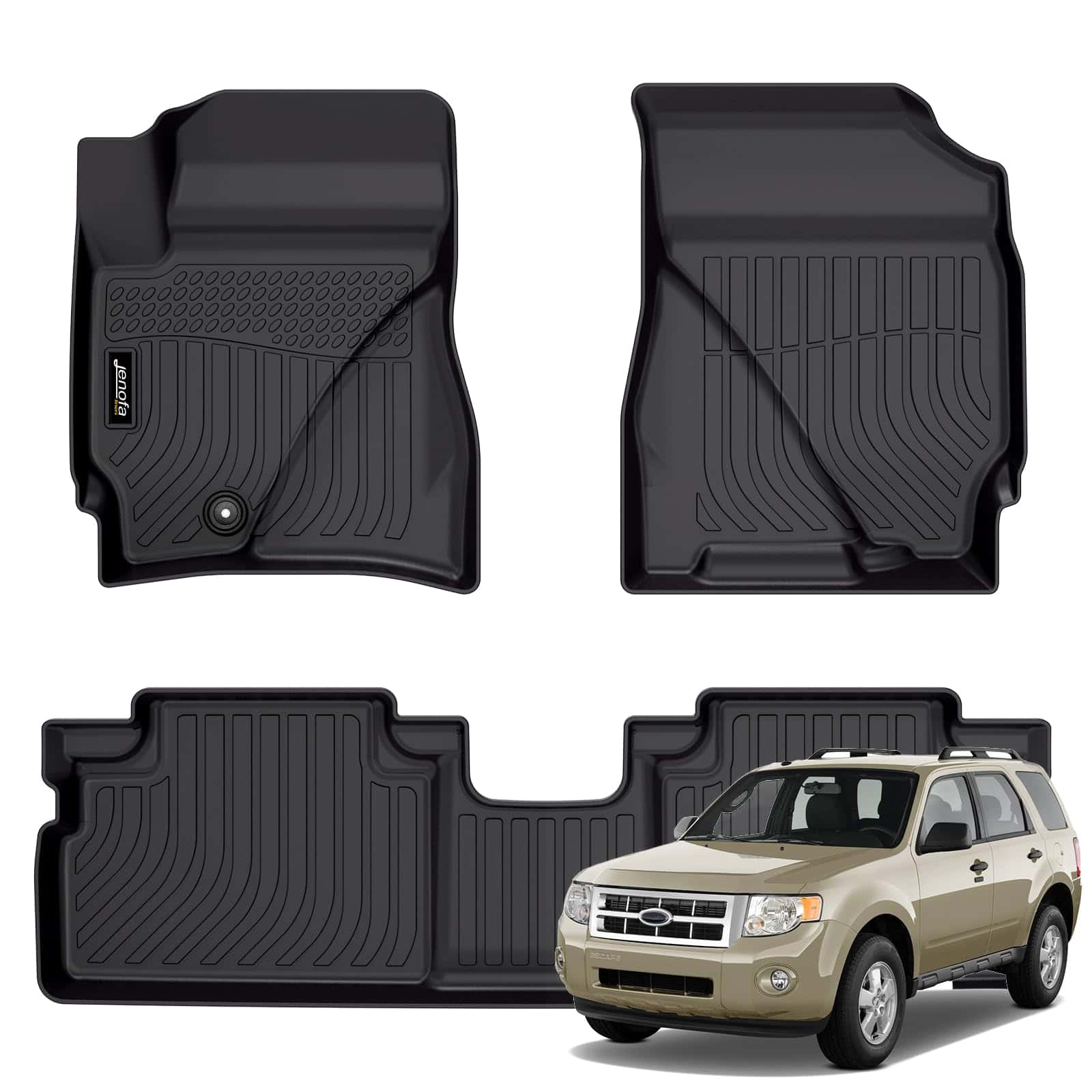 Tapetes para piso Jenofa para Ford Escape 2009-2012