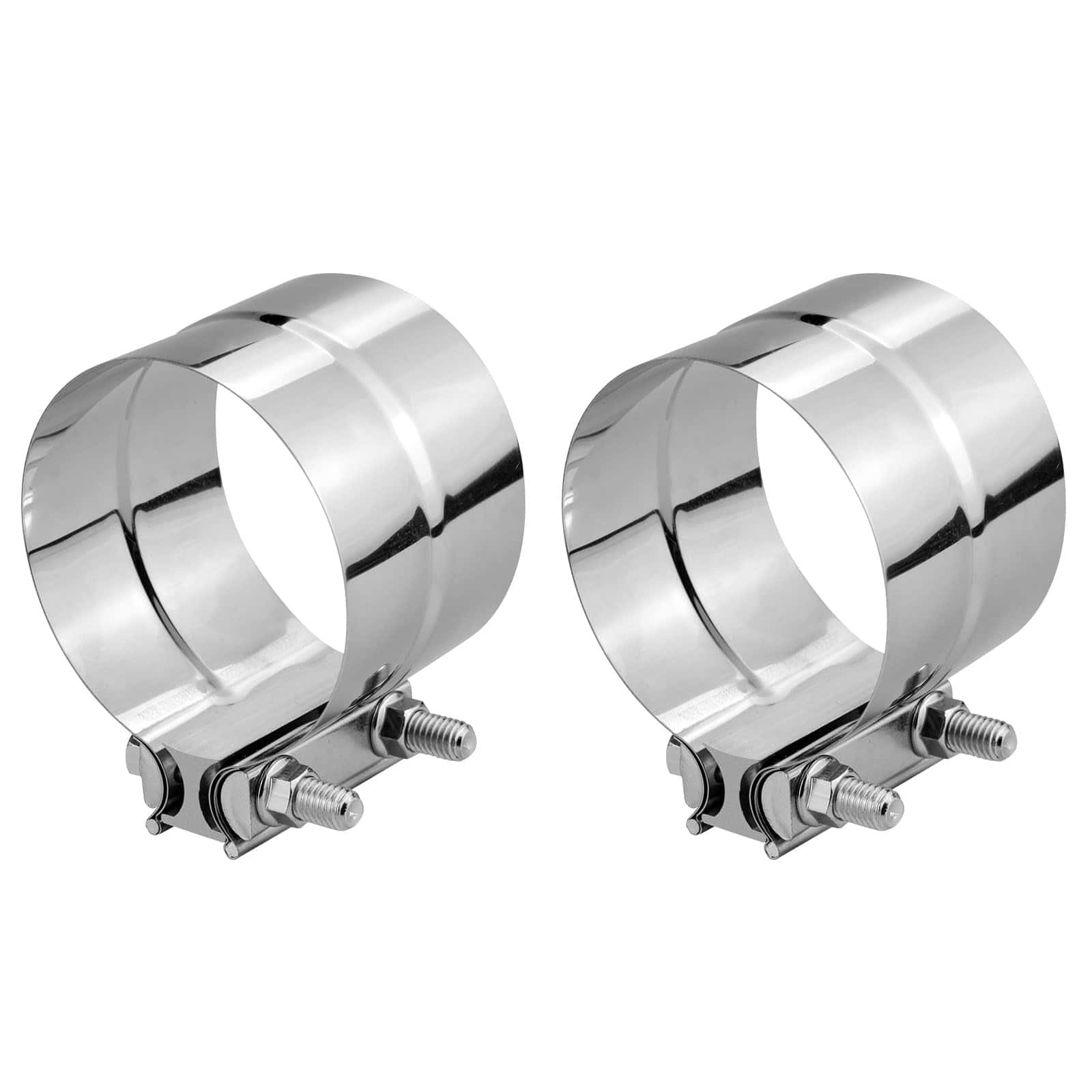 Abrazadera de escape VehiMata de 3.0 pulgadas, 4PCS 3.0"