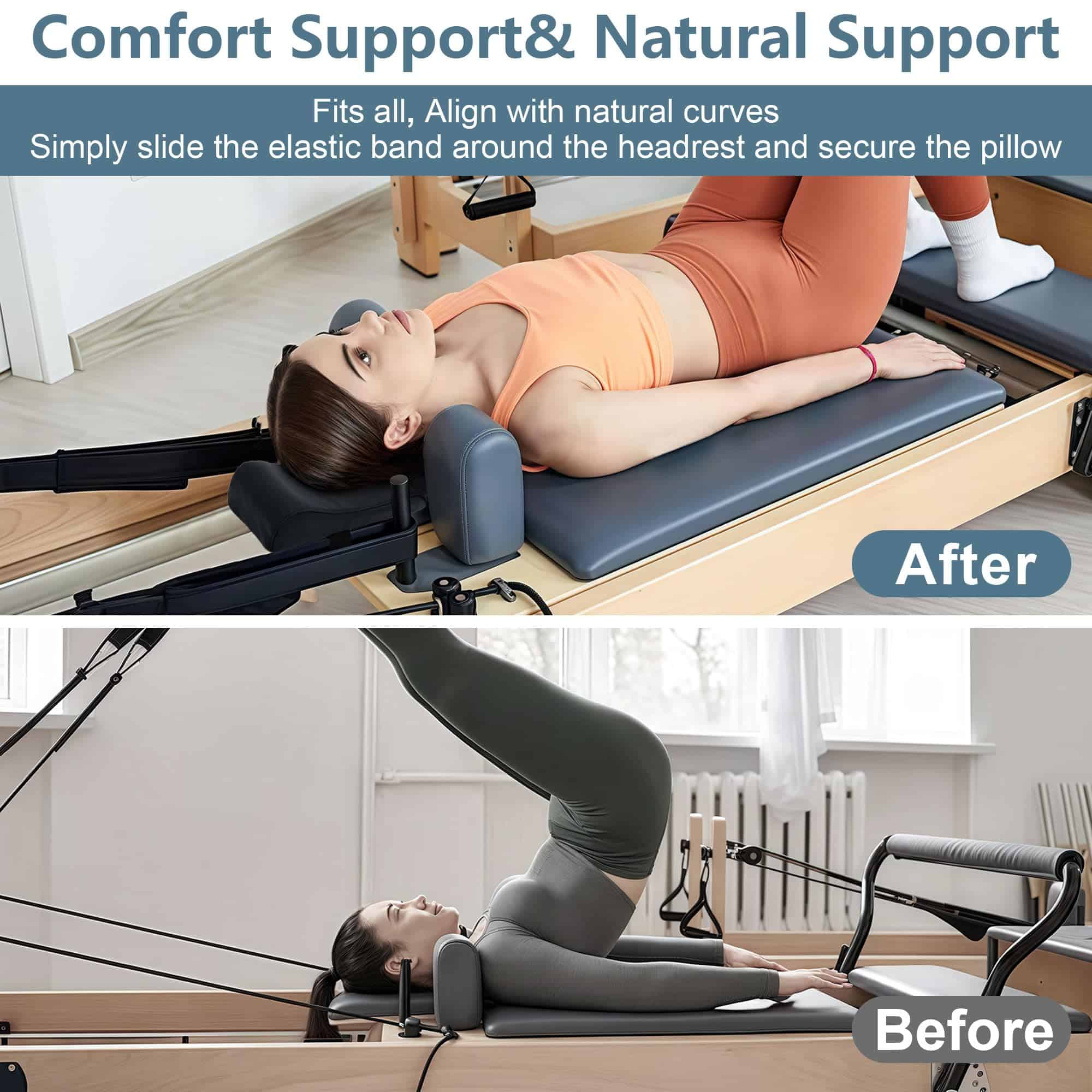 Cojín para Pilates Awagas, Cojín para Reformer de Pilates, - Imagen 8