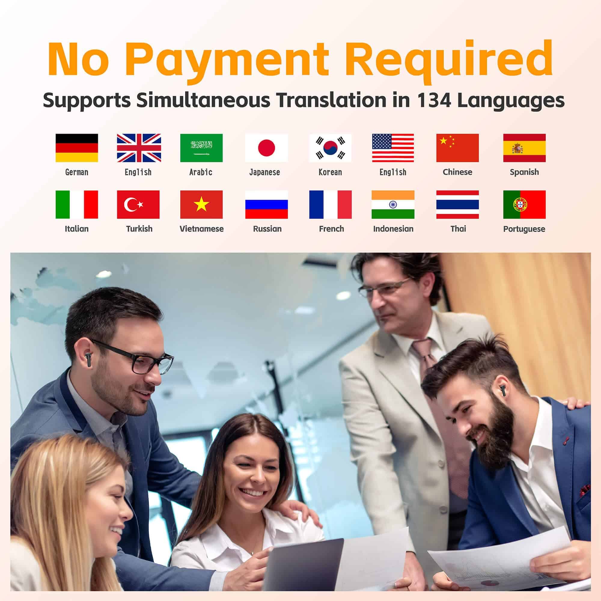 Audífonos Traductores de Idiomas con IA, Traducción - Imagen 4