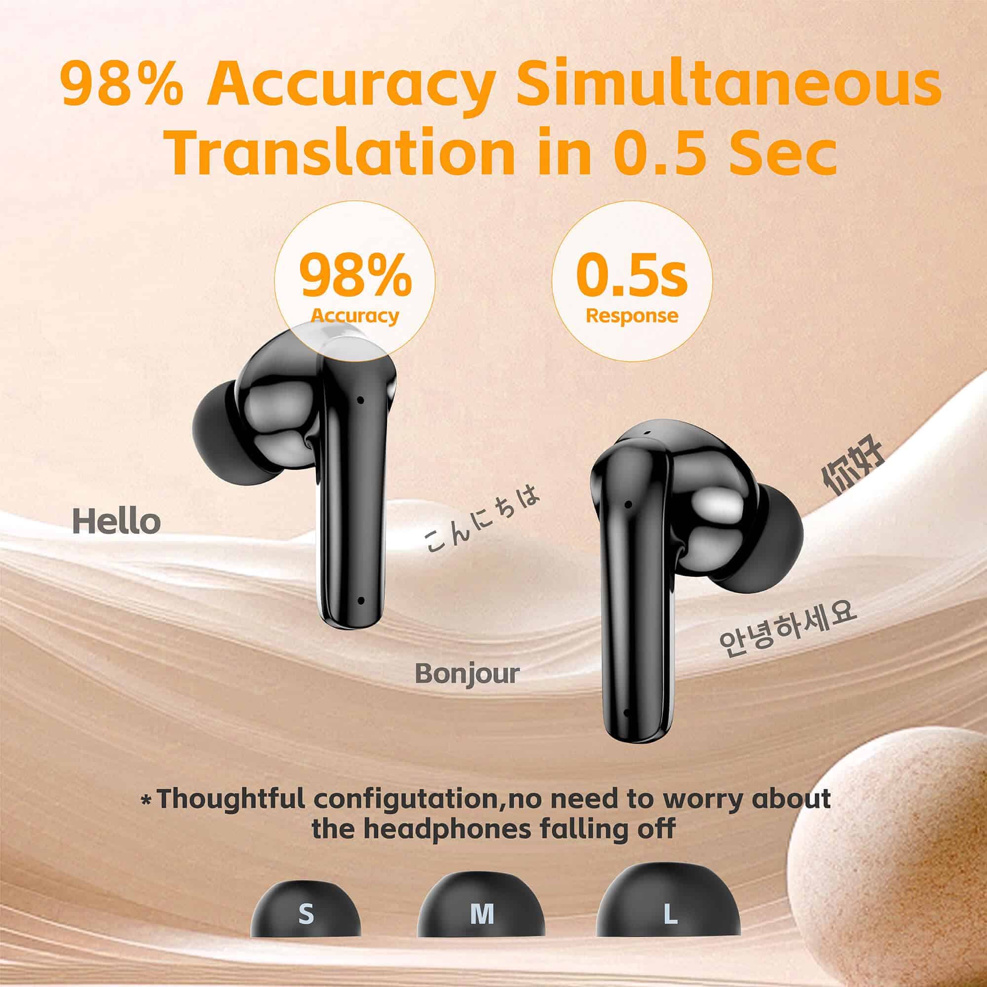 Audífonos Traductores de Idiomas con IA, Traducción - Imagen 6