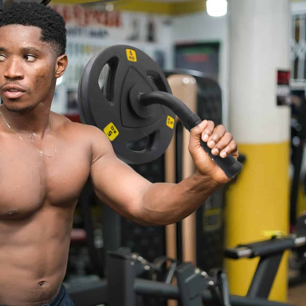 Fortalecedor de muñeca y antebrazo para placas de peso de 2 - Imagen 6