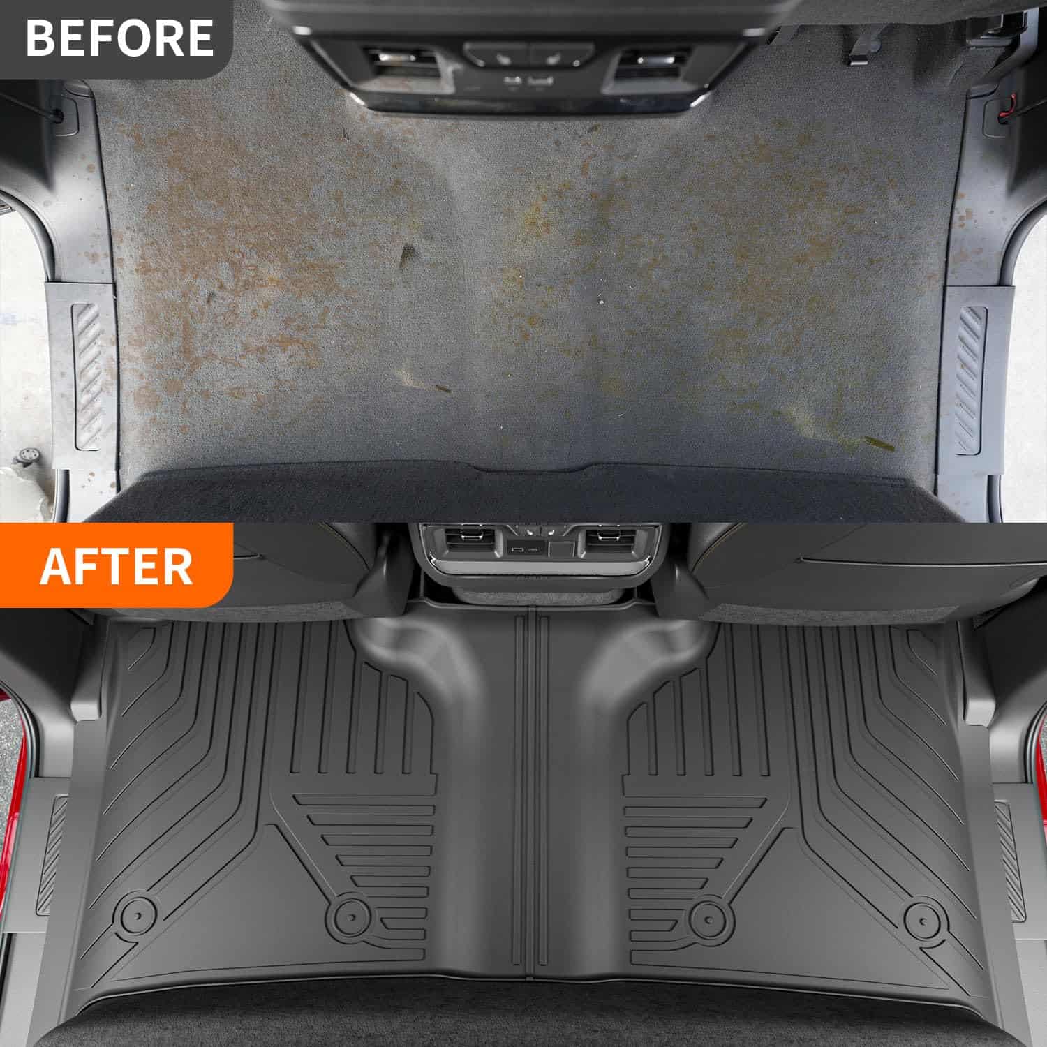 Tapete de cama de 5.82FT Compatible con Chevy Silverado GMC - Imagen 3