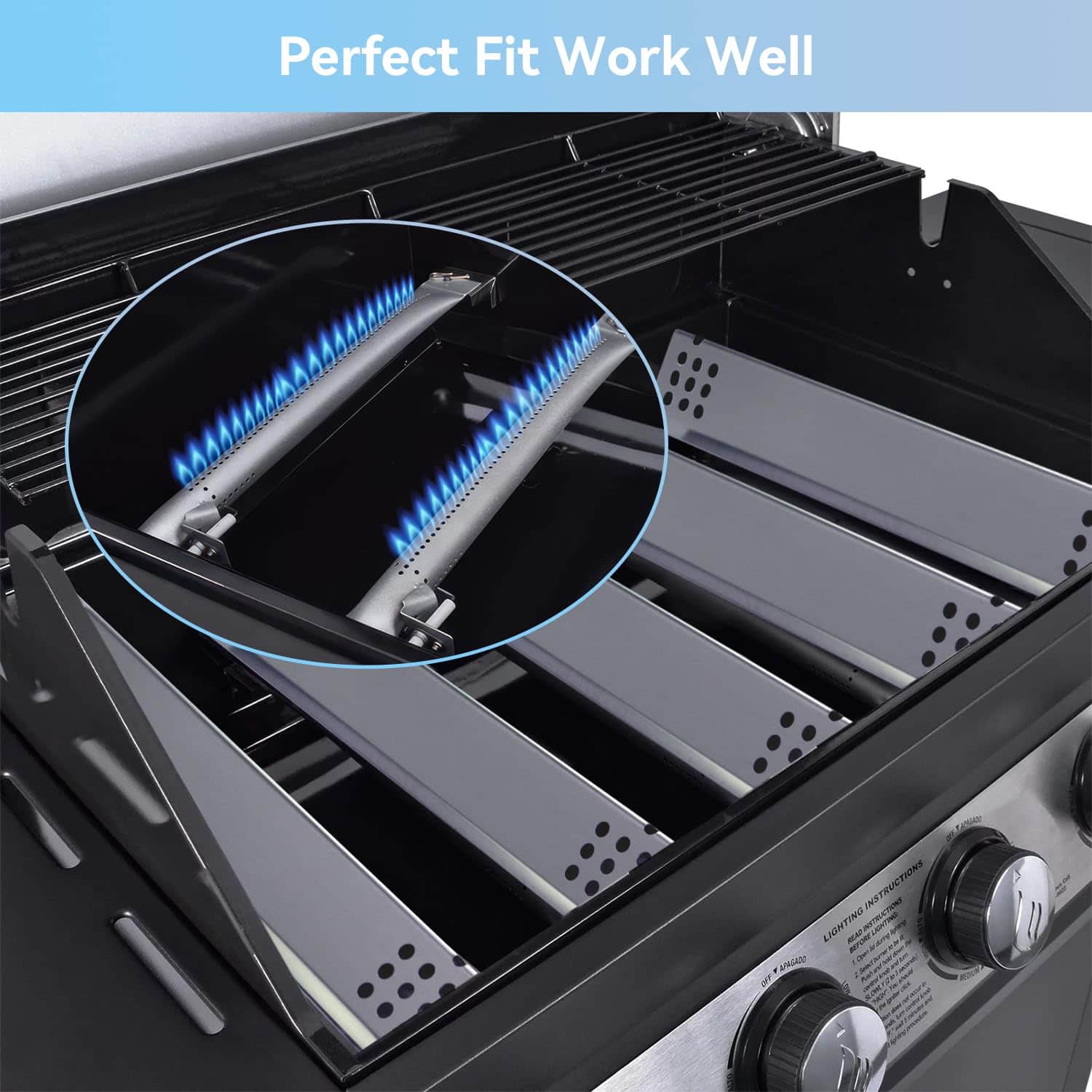 Piezas de repuesto para parrillas para Monument 4-Burner - Imagen 5