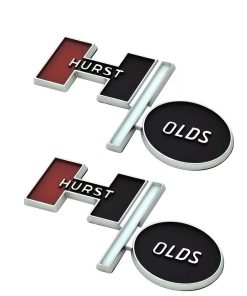 Emblema Hurst Olds H/O 3D Insignia Logo Placa Nombre Ajuste