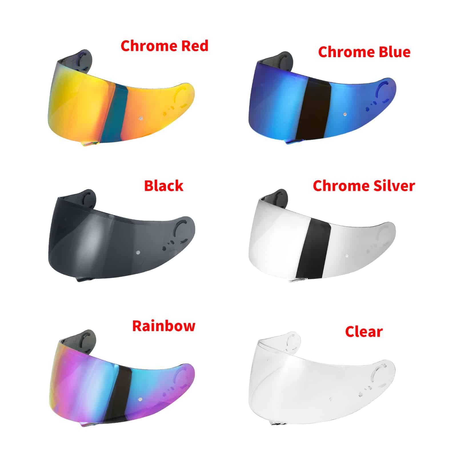 JQF Gear GT Air Visor Repalcement para GT Air 2, Visera de - Imagen 3