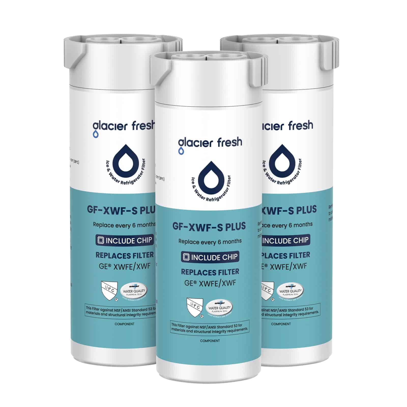 Filtro de Agua GLACIER FRESH Compatible con -Blanco