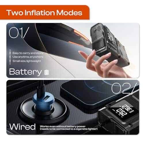 Arrancador de Batería de Coche con Compresor de Aire - - Imagen 7