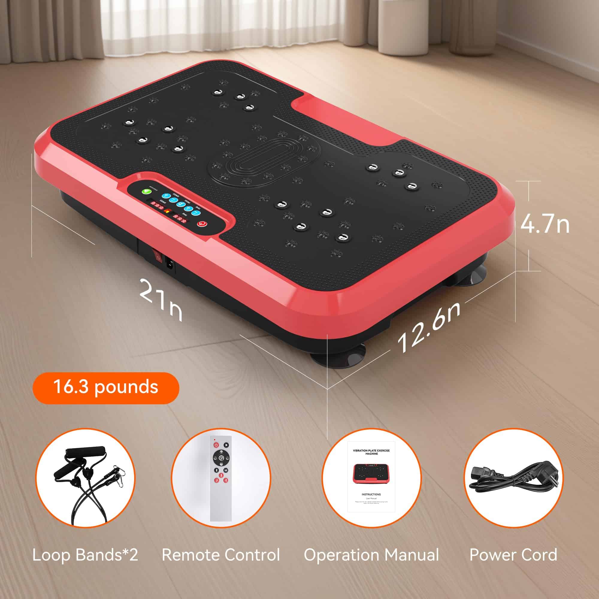 Máquina de Ejercicio de Placa de Vibración, Placa de - Imagen 8