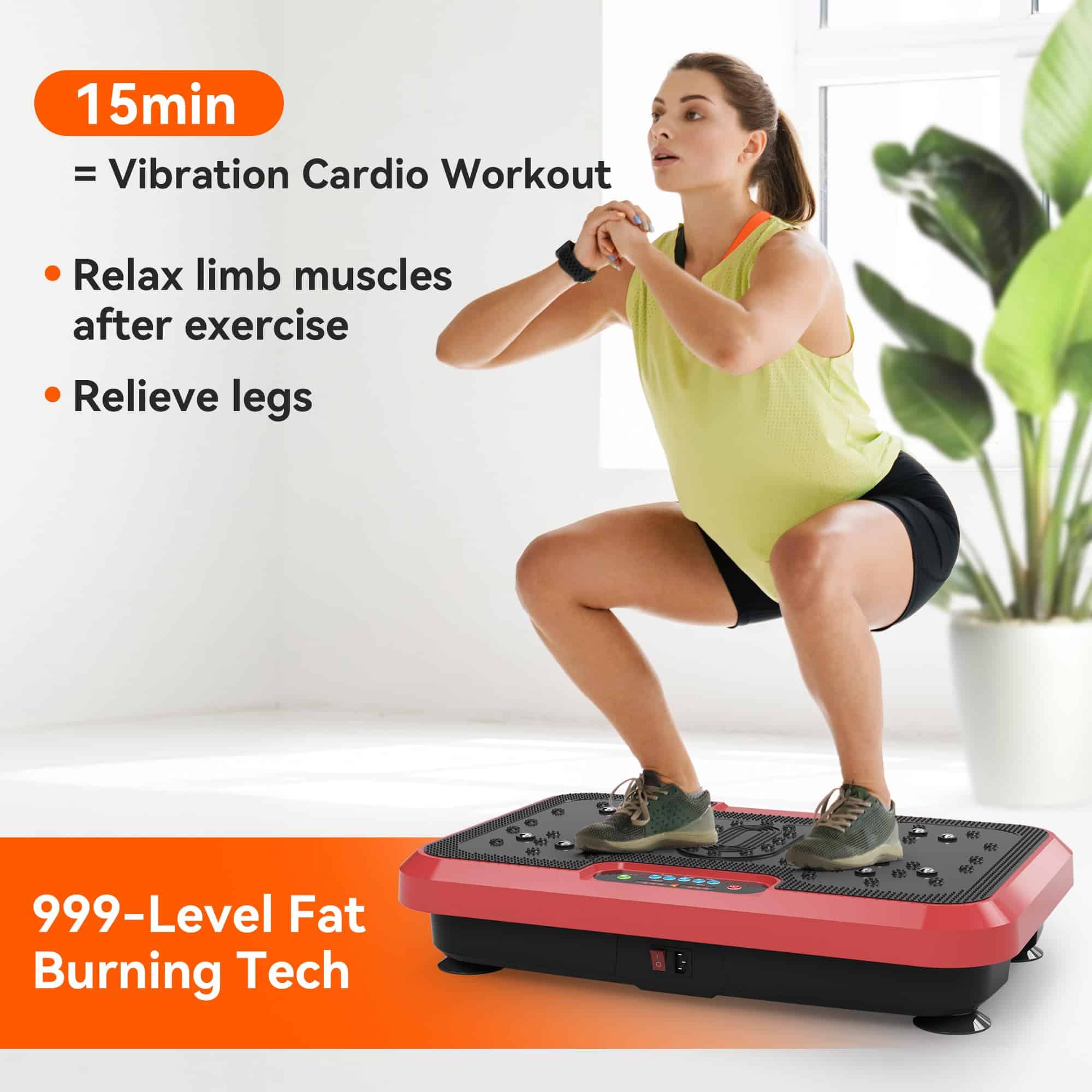 Máquina de Ejercicio de Placa de Vibración, Placa de - Imagen 3