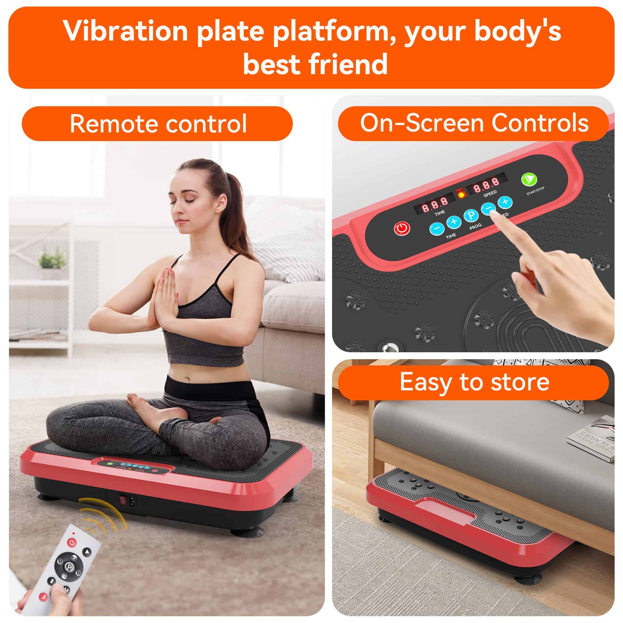 Máquina de Ejercicio de Placa de Vibración, Placa de - Imagen 7