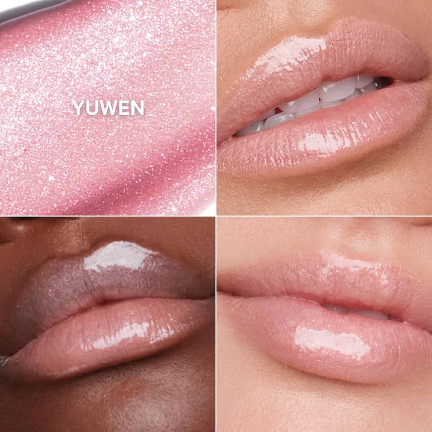 Kevyn Aucoin Celestial Lip Gloss, Yuwen (rosa suave - Imagen 8