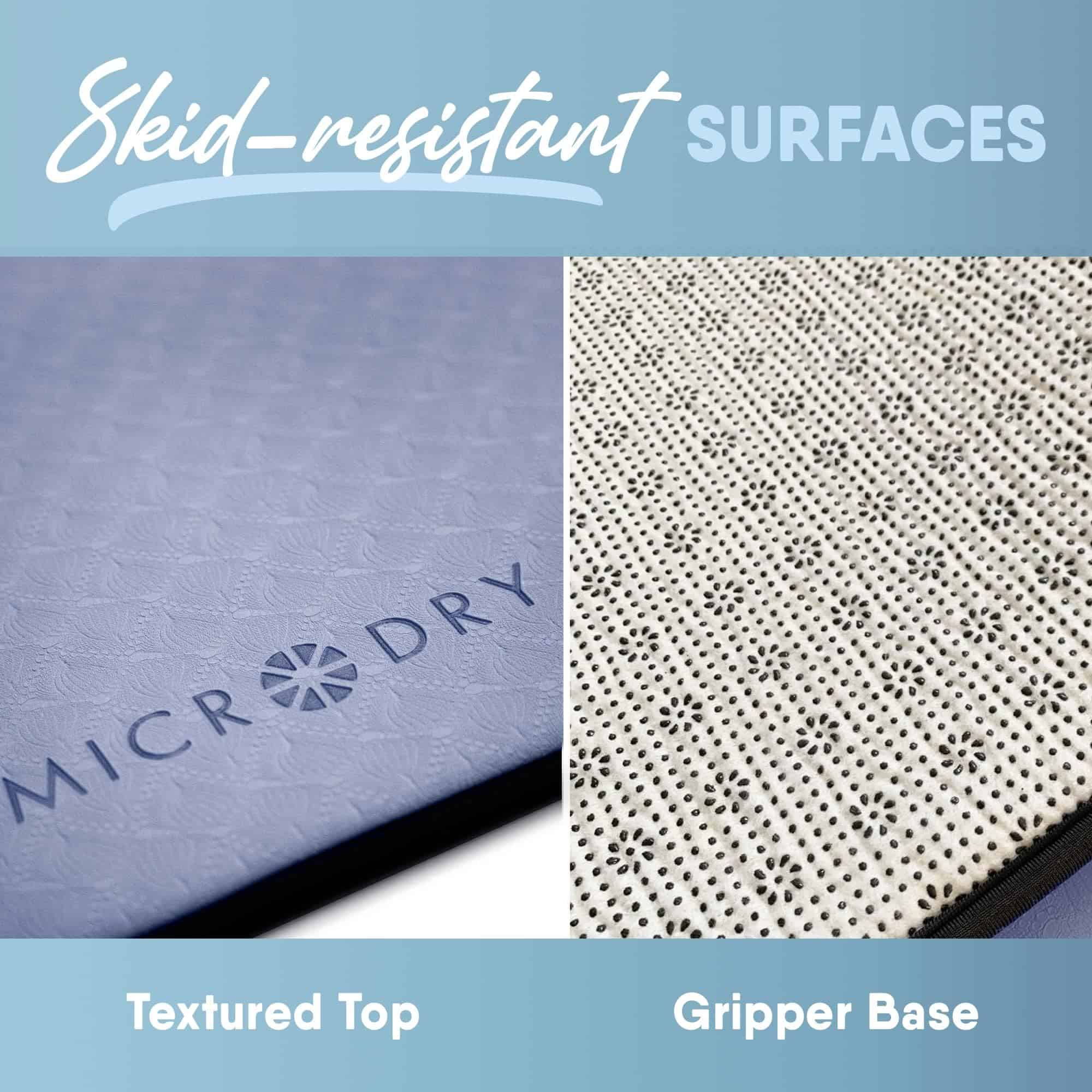 Tapete de yoga de fitness de lujo MICRODRY, extra grueso y - Imagen 5